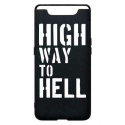Чохол для Samsung A80 High way to hell-PrintSalon Чохол для Samsung A80 High way to hell