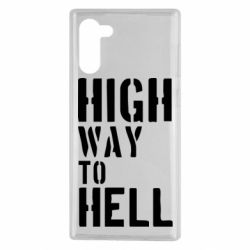 Чохол для Samsung Note 10 High way to hell - PrintSalon