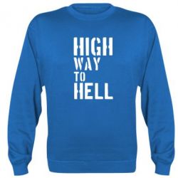 Cвитшот High way to hell-PrintSalon Cвитшот High way to hell