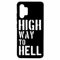 Чехол для Samsung A32 4G High way to hell