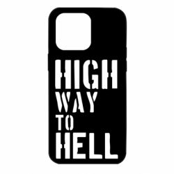 Чохол для iPhone 14 Pro Max High way to hell - PrintSalon