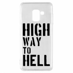 Чохол для Samsung A8 2018 High way to hell - PrintSalon