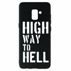 Чохол для Samsung A8+ 2018 High way to hell - PrintSalon