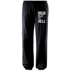 Штани High way to hell - PrintSalon