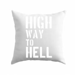 Подушка High way to hell