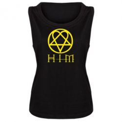 Женская майка HIM! - PrintSalon