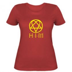 Женская футболка HIM! - PrintSalon