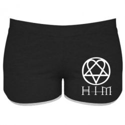 Женские шорты HIM! - PrintSalon