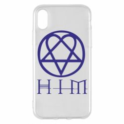Чехол для iPhone X/Xs HIM! - PrintSalon