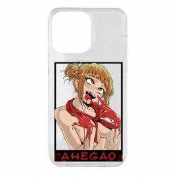 Чехол для iPhone 14 Pro Max Химико ахегао-PrintSalon Чехол для iPhone 14 Pro Max Химико ахегао