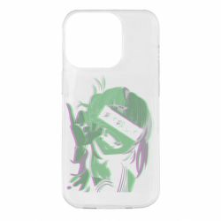 Чохол для iPhone 14 Pro Himiko Toga glitch-PrintSalon Чохол для iPhone 14 Pro Himiko Toga glitch