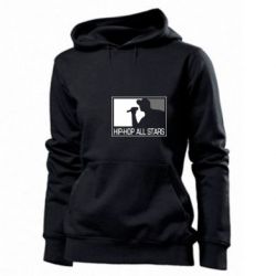 Женское худи Hip-hop all stars - PrintSalon