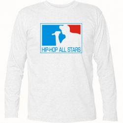 Футболка з довгим рукавом Hip-hop all stars-PrintSalon Футболка з довгим рукавом Hip-hop all stars