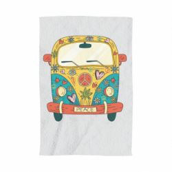 Полотенце с принтом Hippie bus - PrintSalon