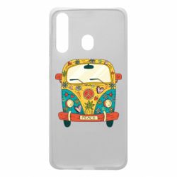 Чехол для Samsung A60 Hippie bus - PrintSalon