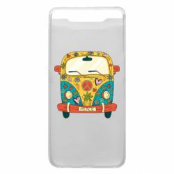 Чехол для Samsung A80 Hippie bus - PrintSalon