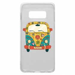 Чехол для Samsung S10e Hippie bus - PrintSalon