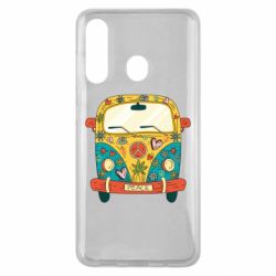 Чехол для Samsung M40 Hippie bus - PrintSalon