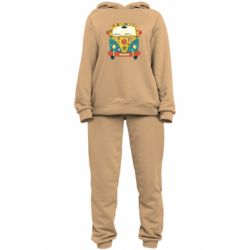 Женский костюм Hippie bus - PrintSalon