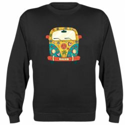 Cвитшот Hippie bus - PrintSalon