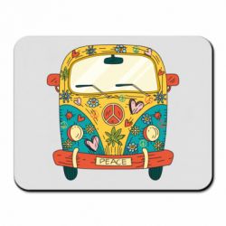 Коврик для мыши Hippie bus - PrintSalon