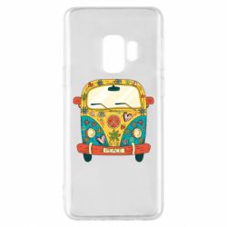 Чехол для Samsung S9 Hippie bus - PrintSalon