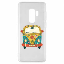 Чехол для Samsung S9+ Hippie bus - PrintSalon