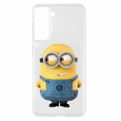 Чехол для Samsung S21 Хитрый миньон-PrintSalon Чехол для Samsung S21 Хитрый миньон