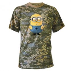 Камуфляжная футболка Хитрый миньон