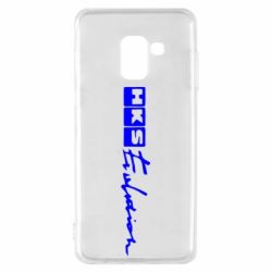 Чохол для Samsung A8 2018 HKS logo