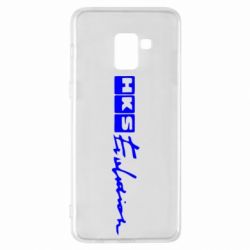 Чехол для Samsung A8+ 2018 HKS logo - PrintSalon