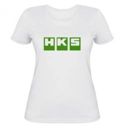 Жіноча футболка HKS - PrintSalon