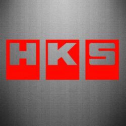 Наклейка HKS - PrintSalon