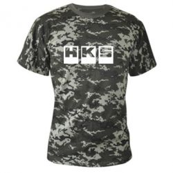 Камуфляжна футболка HKS - PrintSalon