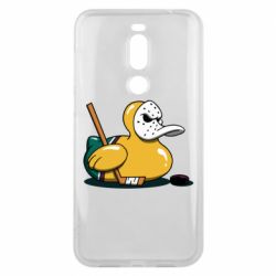 Чехол для Meizu X8 Hockey duck - PrintSalon
