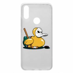 Чехол для Xiaomi Redmi 7 Hockey duck - PrintSalon
