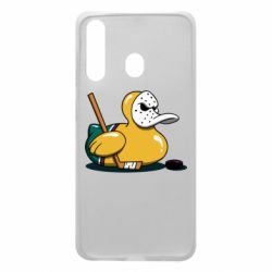 Чехол для Samsung A60 Hockey duck - PrintSalon