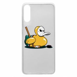 Чехол для Samsung A70 Hockey duck - PrintSalon
