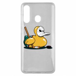 Чехол для Samsung M40 Hockey duck - PrintSalon