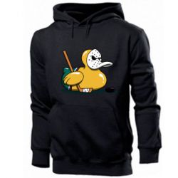 Мужское худи Hockey duck - PrintSalon