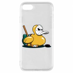 Чехол для iPhone 8 Hockey duck - PrintSalon