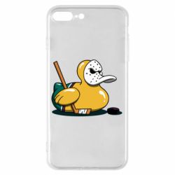 Чехол для iPhone 8 Plus Hockey duck - PrintSalon