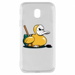 Чехол для Samsung J3 2017 Hockey duck - PrintSalon