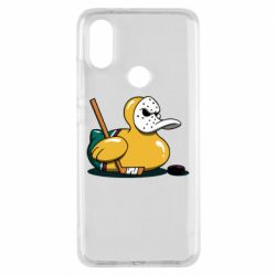 Чехол для Xiaomi Mi A2 Hockey duck - PrintSalon