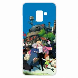 Чохол для Samsung A8+ 2018 Ходячий замок - PrintSalon