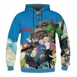 Чоловіче 3D худі Ходячий замок