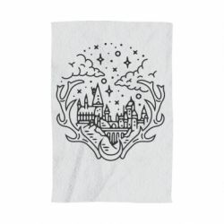 Полотенце с принтом Hogwarts - PrintSalon