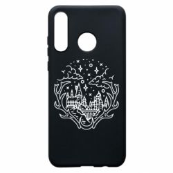 Чехол для Huawei P30 Lite Hogwarts - PrintSalon