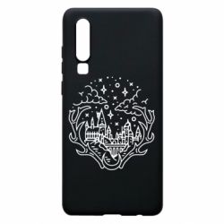 Чехол для Huawei P30 Hogwarts - PrintSalon