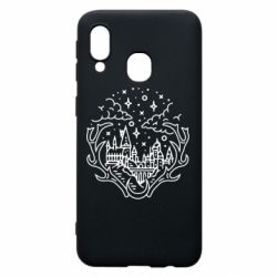 Чехол для Samsung A40 Hogwarts - PrintSalon
